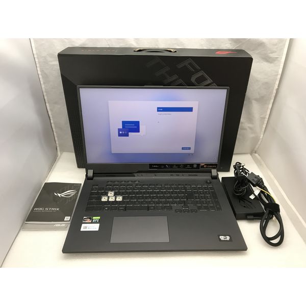 10万円以下の中古ゲーミングノートPC①：【ASUS】ROG STRIX G713IC-R7R3050