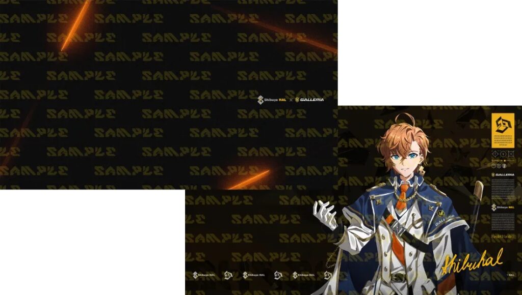 渋谷ハルコラボPC特典①：コラボモデル限定壁紙