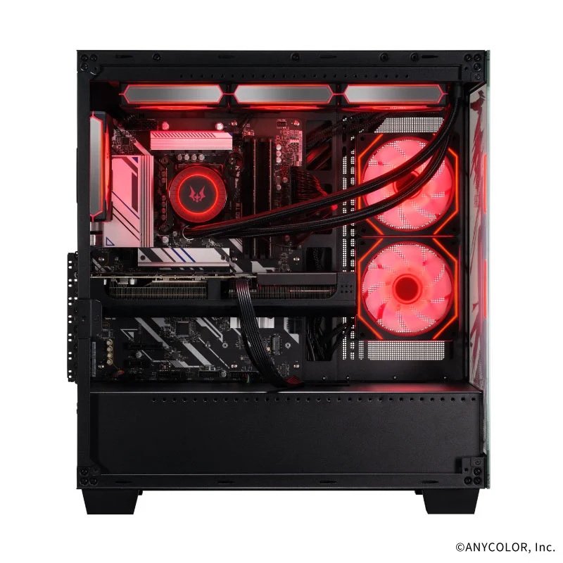 葛葉コラボPCの特徴①：撮りおろしデザインのオリジナルPCケース