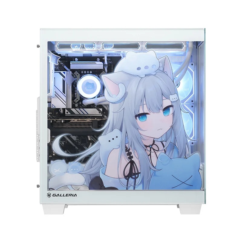 なちょ猫コラボPCの特徴①：特別仕様のオリジナルPCケース