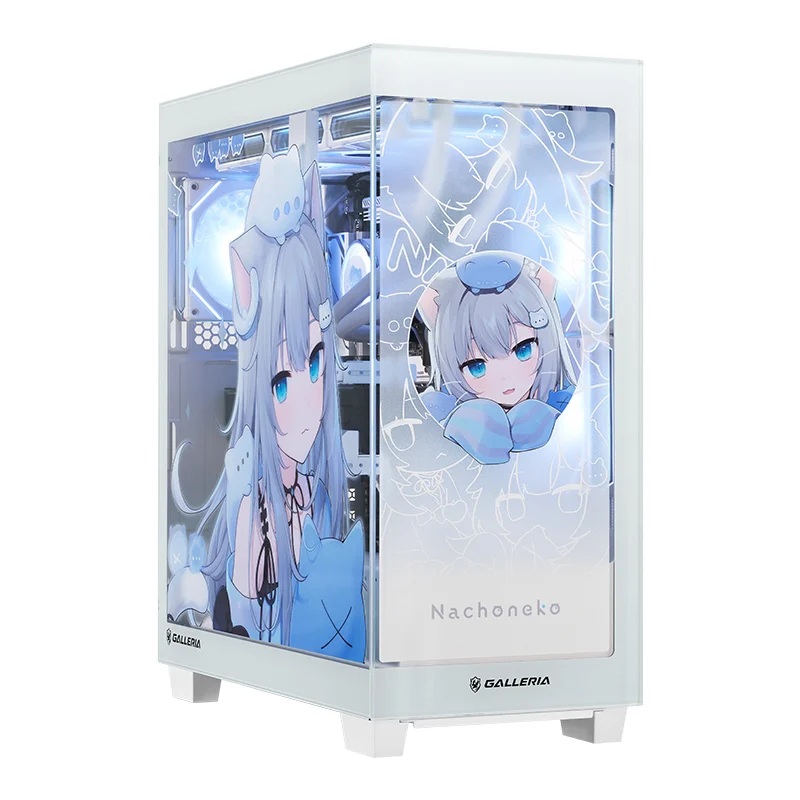 なちょ猫コラボPCの特徴①：特別仕様のオリジナルPCケース