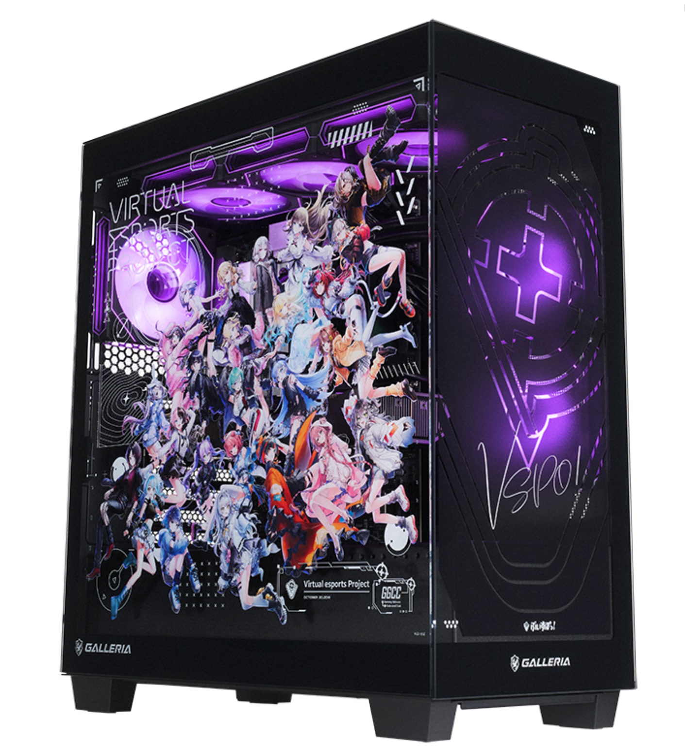 ぶいすぽっ!コラボPC①：GALLERIA VSMC9A-R58-B