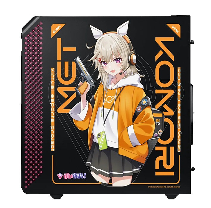 ぶいすぽっ!コラボPCの特徴④：推しのサイドパネルへ変更可能