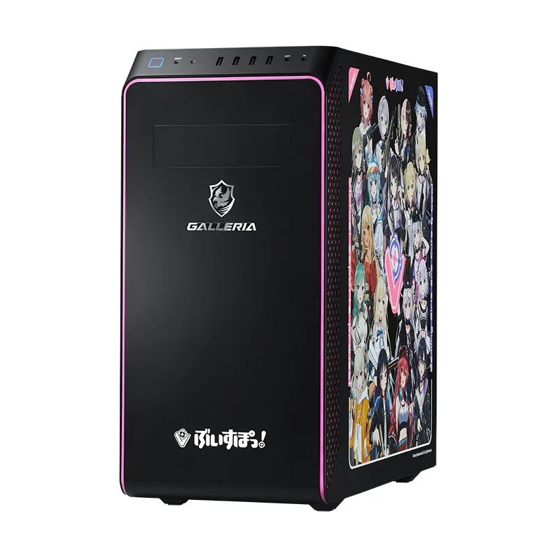 ぶいすぽっ!コラボPCの特徴①：特別仕様のオリジナルPCケース