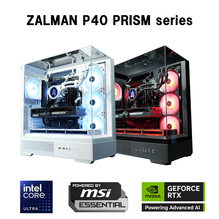 オススメゲーミングPC③:【P40 Prism】Core Ultra 7 265KF ・RTX5070