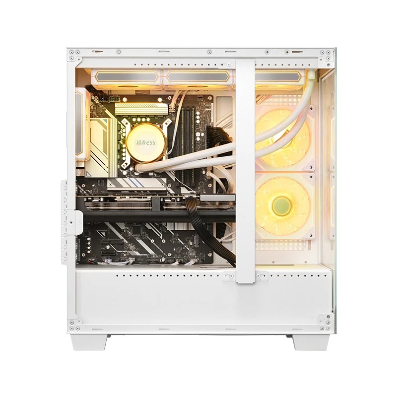 猫麦とろろコラボPCの特徴①：特別仕様のオリジナルPCケース