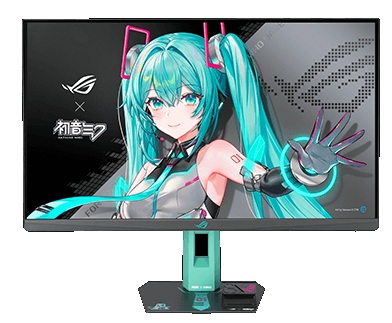 【PCモニター】ROG Strix XG27ACMEG-G HATSUNE MIKU EDITION