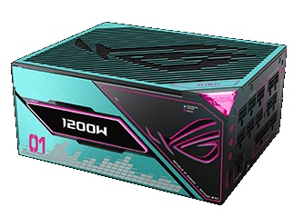 【電源ユニット】ROG Thor 1200W Platinum III Hatsune Miku Edition