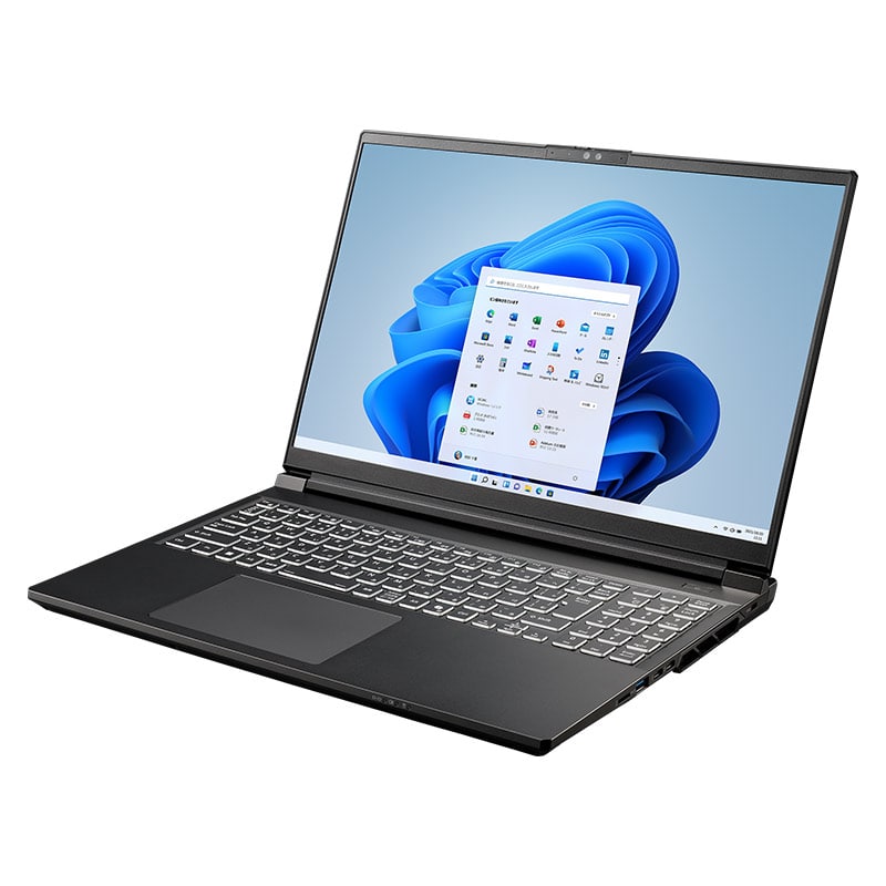 DAIVのPCデザイン(ノートPC16型)