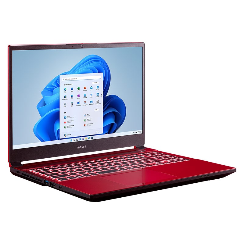 G-TUNEのPCデザイン(ノートPC15.6型)