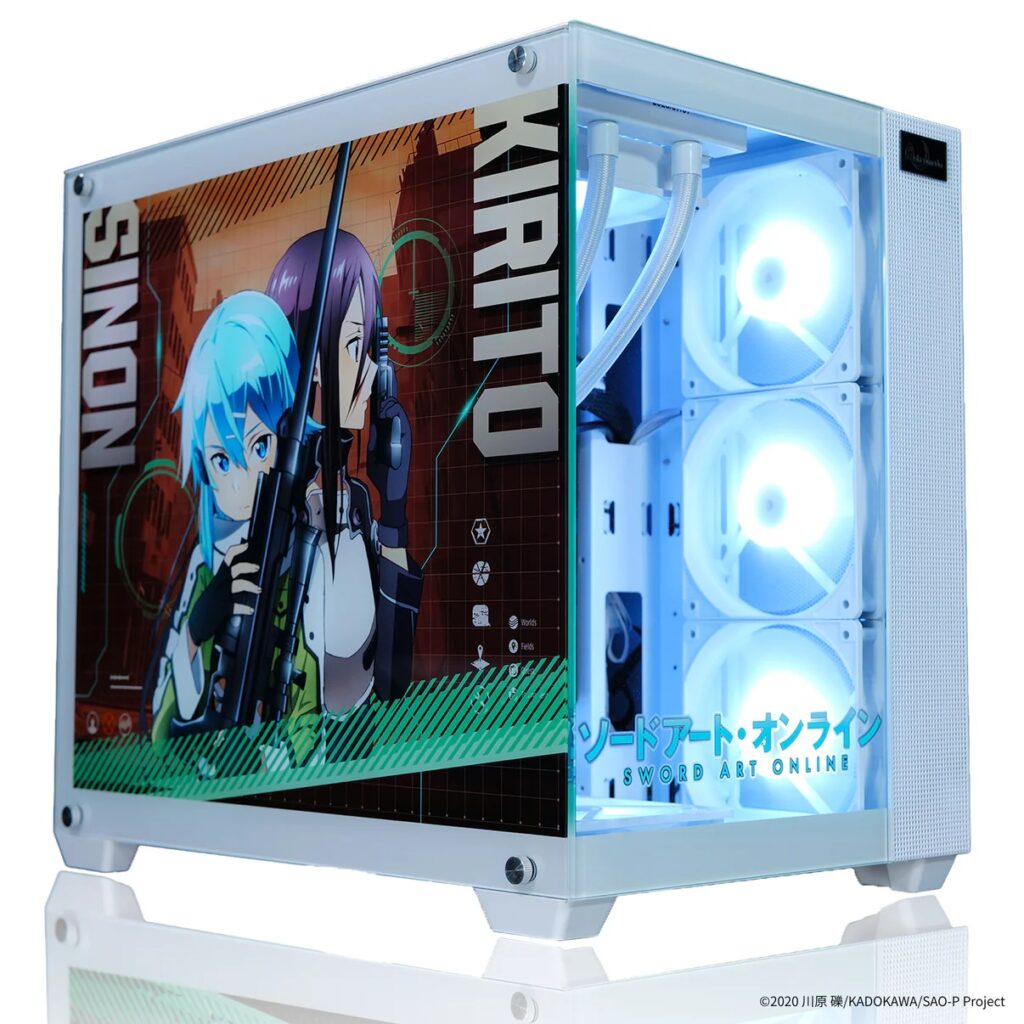 「ソードアート・オンライン」コラボPC(キリト&シノン)