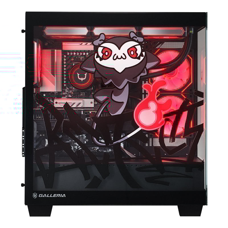 REJECTコラボPCの特徴①:特別仕様のオリジナルPCケース