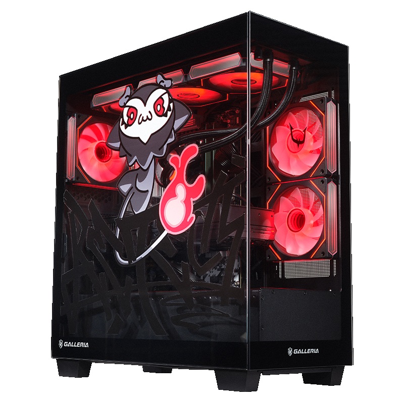 REJECTコラボPCの特徴①:特別仕様のオリジナルPCケース