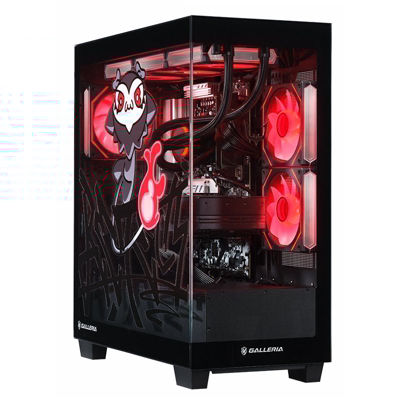 REJECTコラボPCの特徴①:特別仕様のオリジナルPCケース