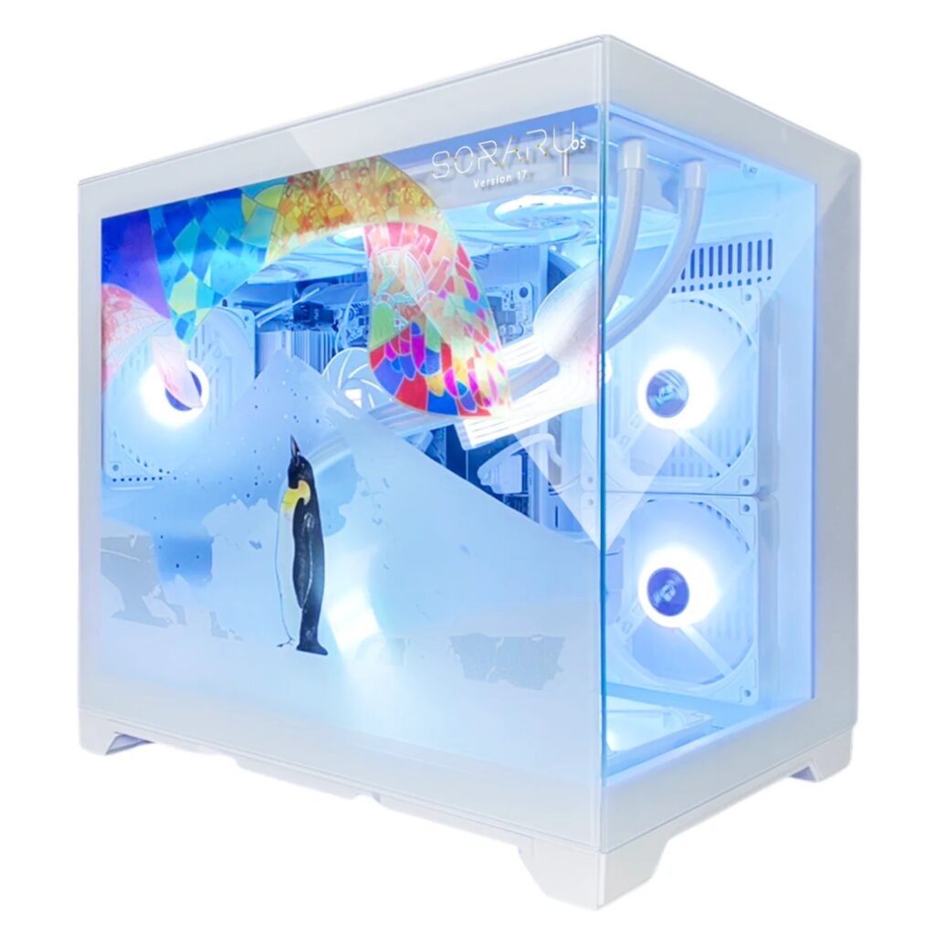 そらるコラボPCのデザイン(LED MODEL)