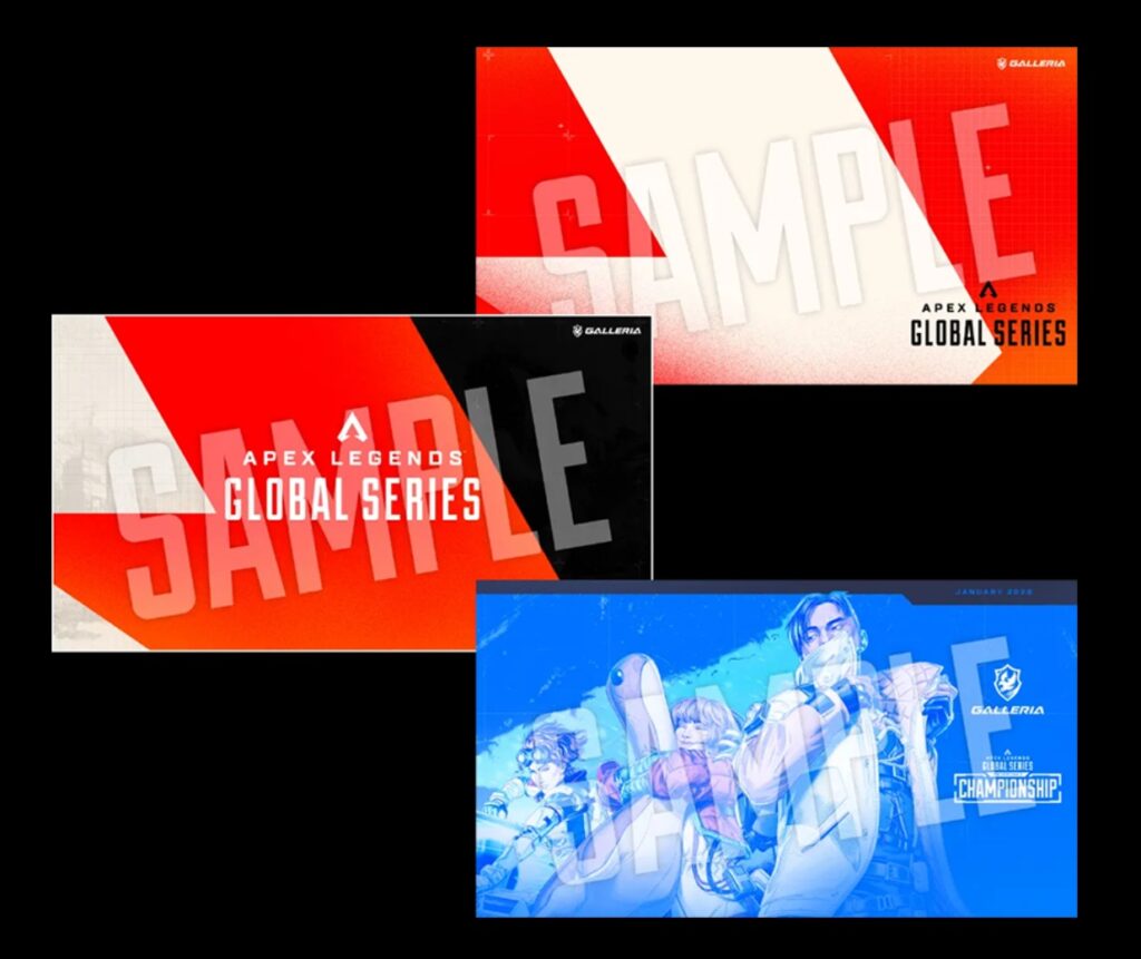 ALGS大会協賛モデルの特徴④：購入者限定でもらえるオリジナル壁紙