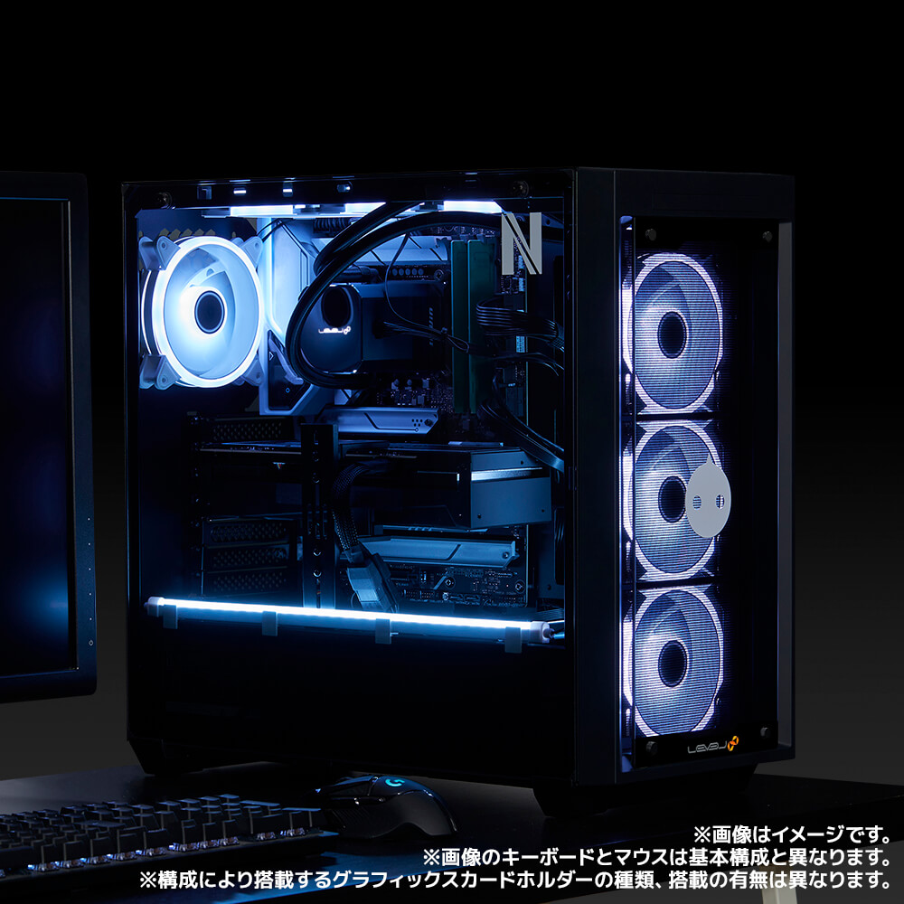 NIRUコラボPCの特徴②：オリジナルカラーのライトアップ