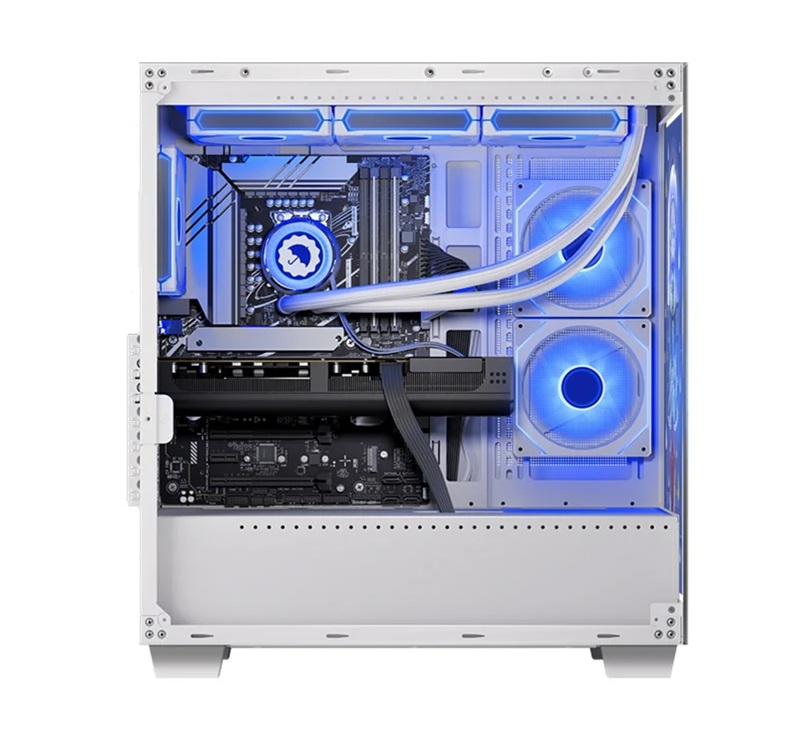 しぐれういコラボPCの特徴②：水冷CPUクーラー標準装備